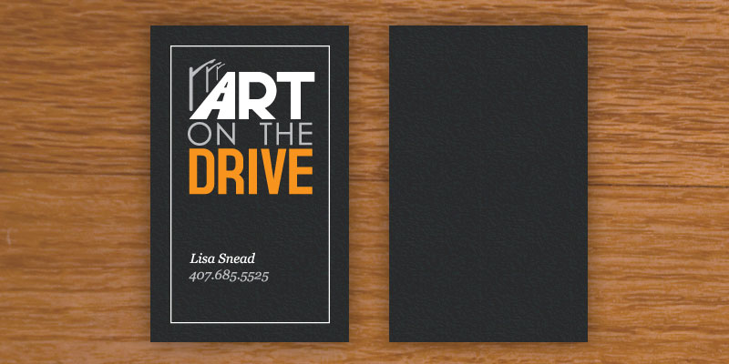 Art on the Drive Business Cards