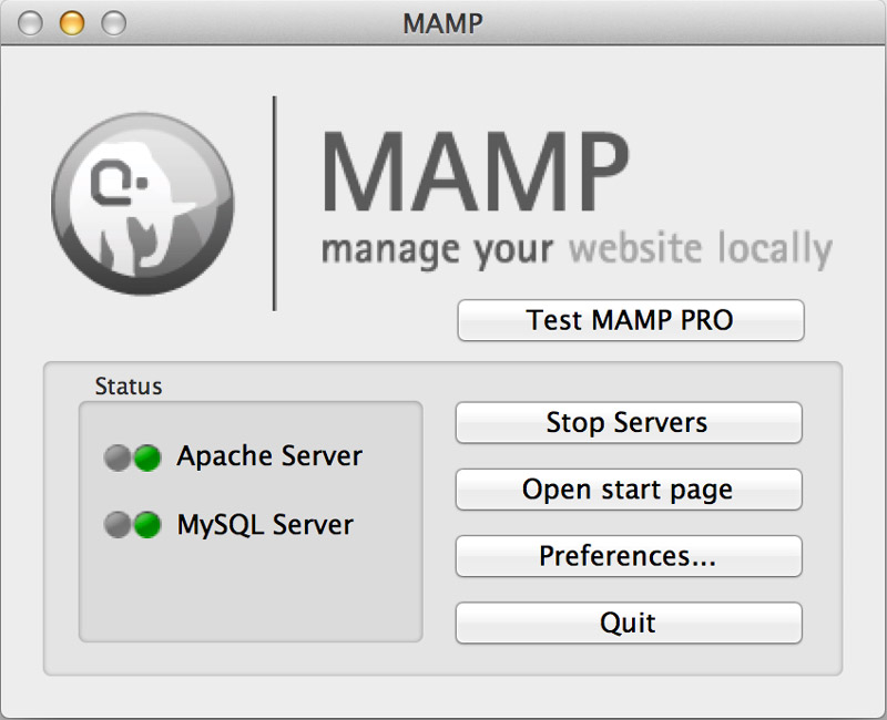 MAMP for Mac